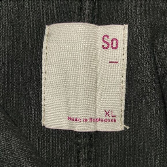 JUNIORS SO ZIP DOWN WOVEN PINAFORE DRESS - Picture 6 of 8